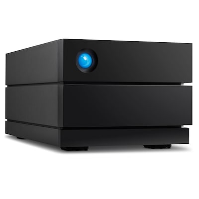 LaCie 2big RAID 4TB Externe Desktop-Festplatte HDD, Thunderbolt 3 USB-C USB 3.0, 7.200 U/min, Enterprise-Festplatten, für Mac und PC, Datenredundanz (STHJ4000800) schwarz 28 to