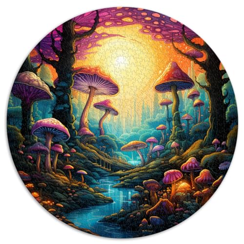 Puzzles Das schillernde Wald-Puzzle, 1000 Teile, Puzzle für Erwachsene, 67,5 x 67,5 cm, Puzzle für Sommerliebhaber, Stressabbau, schwierige Herausforderung