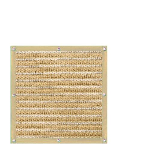 AMEEDA Balkon Sichtschutz Außenterrasse Schattierungssegel Sonnenschutznetz Balkonzaun Sichtschutz Mesh Hinterhof Pergola Sonnenschutzüberdachung(Beige,4x4m)