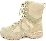 Mil-Tec Unisex Patrol Taktische Militärstiefel, Coyote, 43 EU