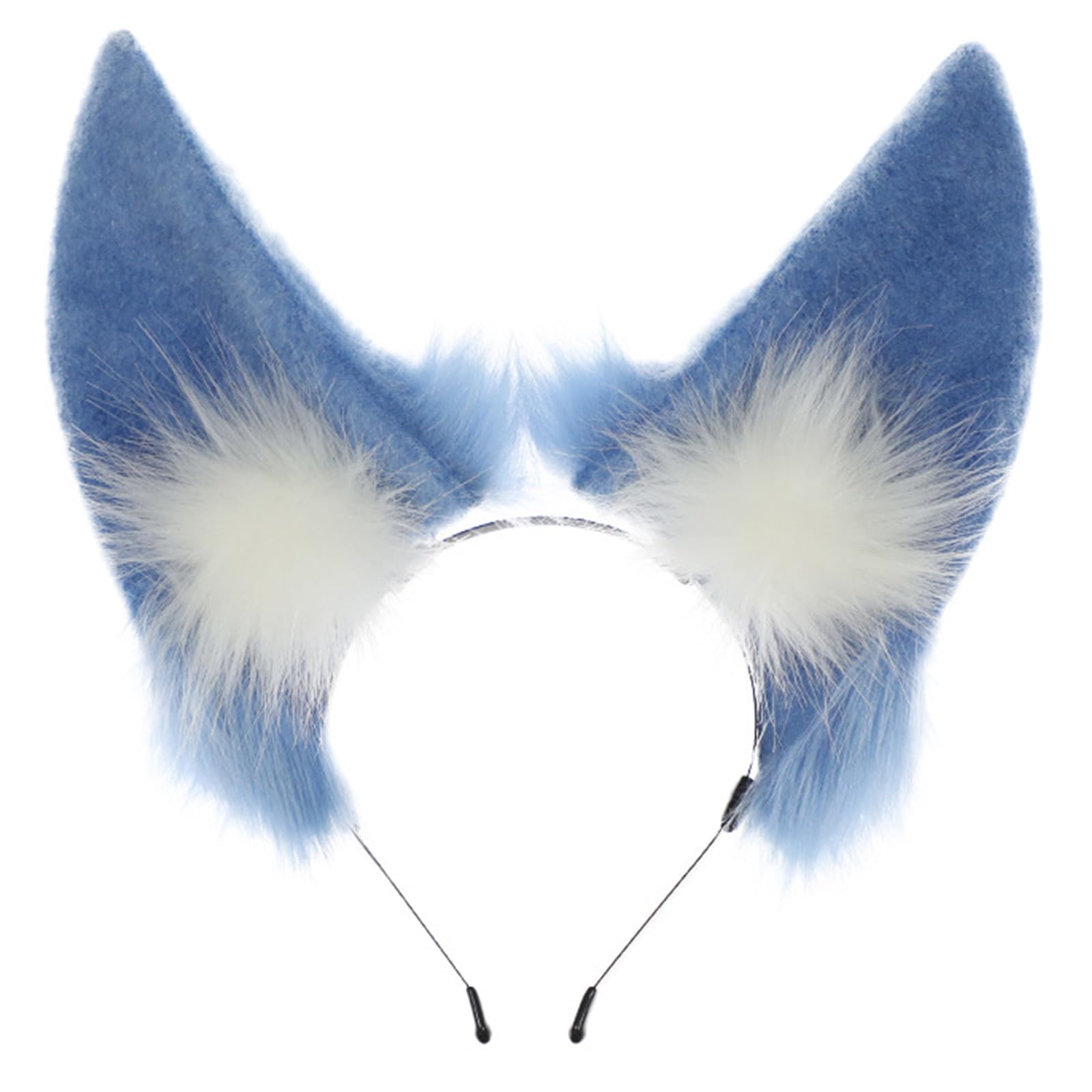 Uitndvyte Fuchs Ohr Form Haarband Musik Festivals Anime Charakter Stirnband Erwachsene Plüsch Kopfbedeckung Cosplay Requisiten Unisex