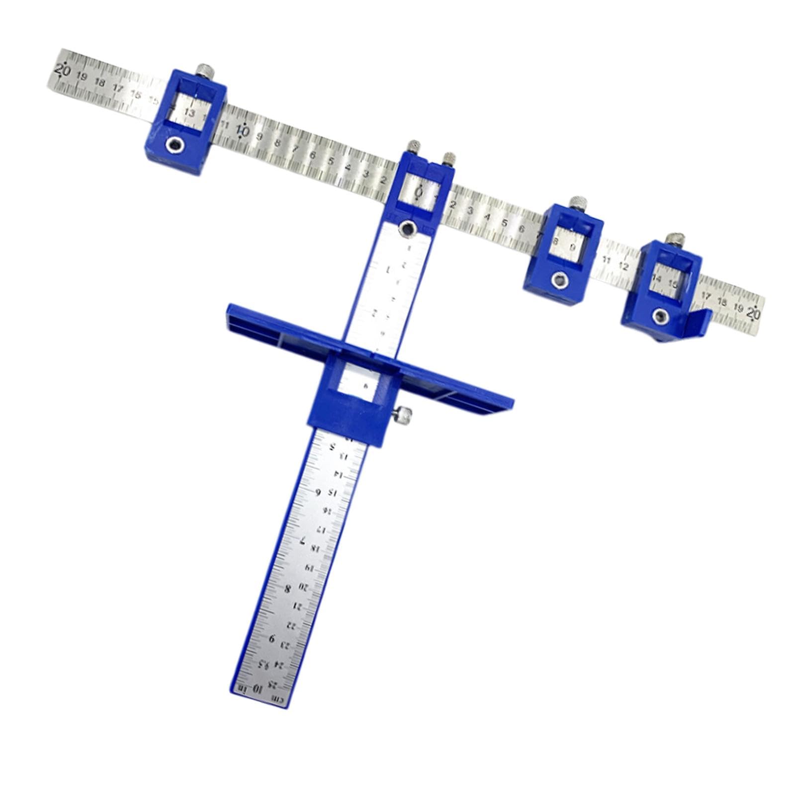 Schrankgriffschablone, Schrankschablone für Griffe und Griffe - Holzbohrer-Lokalisierungswerkzeug | Verstellbare Schrankgriffschablone für Türen und Schubladen, Poi Finder