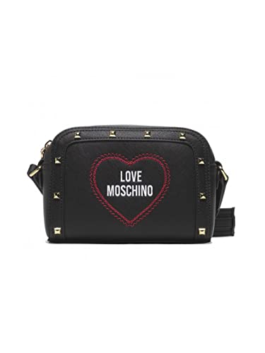 Love Moschino Damen BORSA A SPALLA Umhngetasche, Schwarz, Einheitsgröße