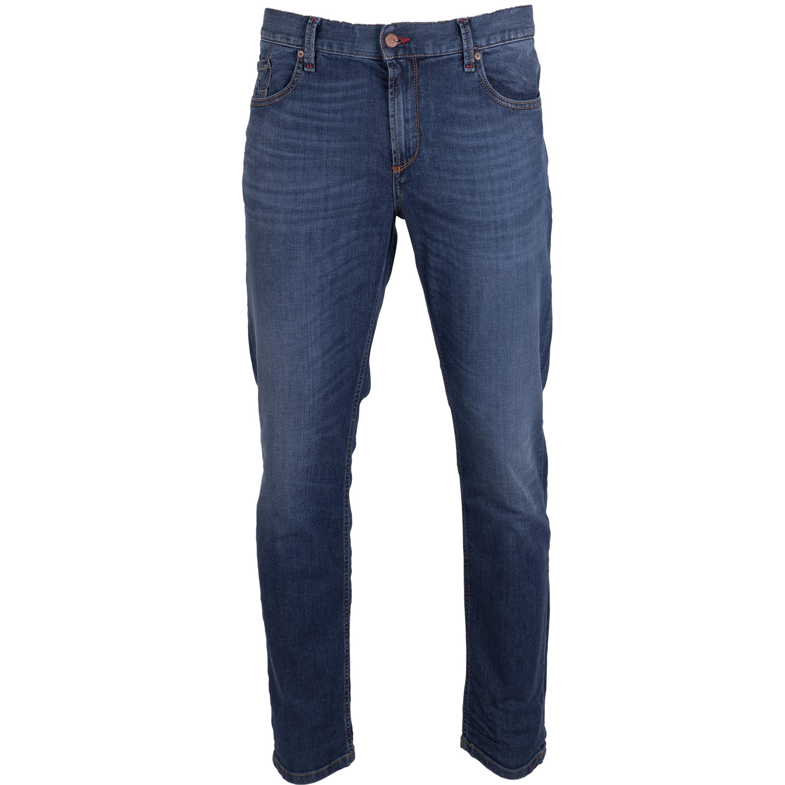 ALBERTO Herren Jeans Slipe 34/34 blau