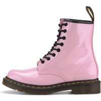 Dr. Martens, Lack-Boot 1460 W Ungefüttert in rosa, Boots für Damen