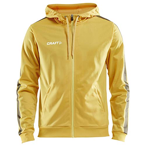 Craft Herren Kapuzenjacke Pro Control Hood Jacket 1906716 Yellow/Black XL