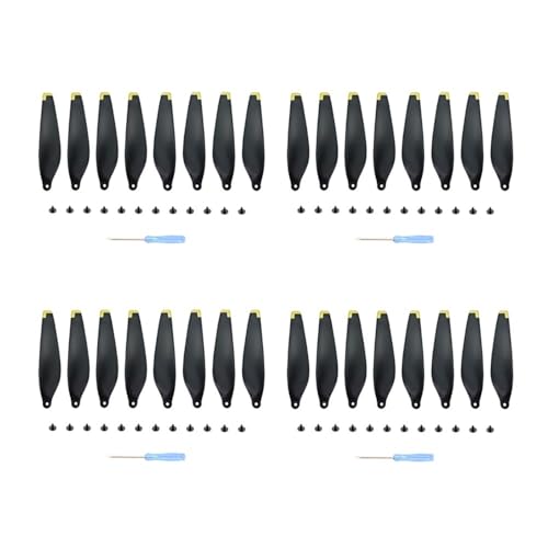 Drohnenzubehör for DJI MINI 4 PRO Propeller Ersatzteil 6030F Propellerblatt Leichtgewicht Flügelventilatoren Drone Ersatzteile Das ist austauschbar(4 sets Gold)