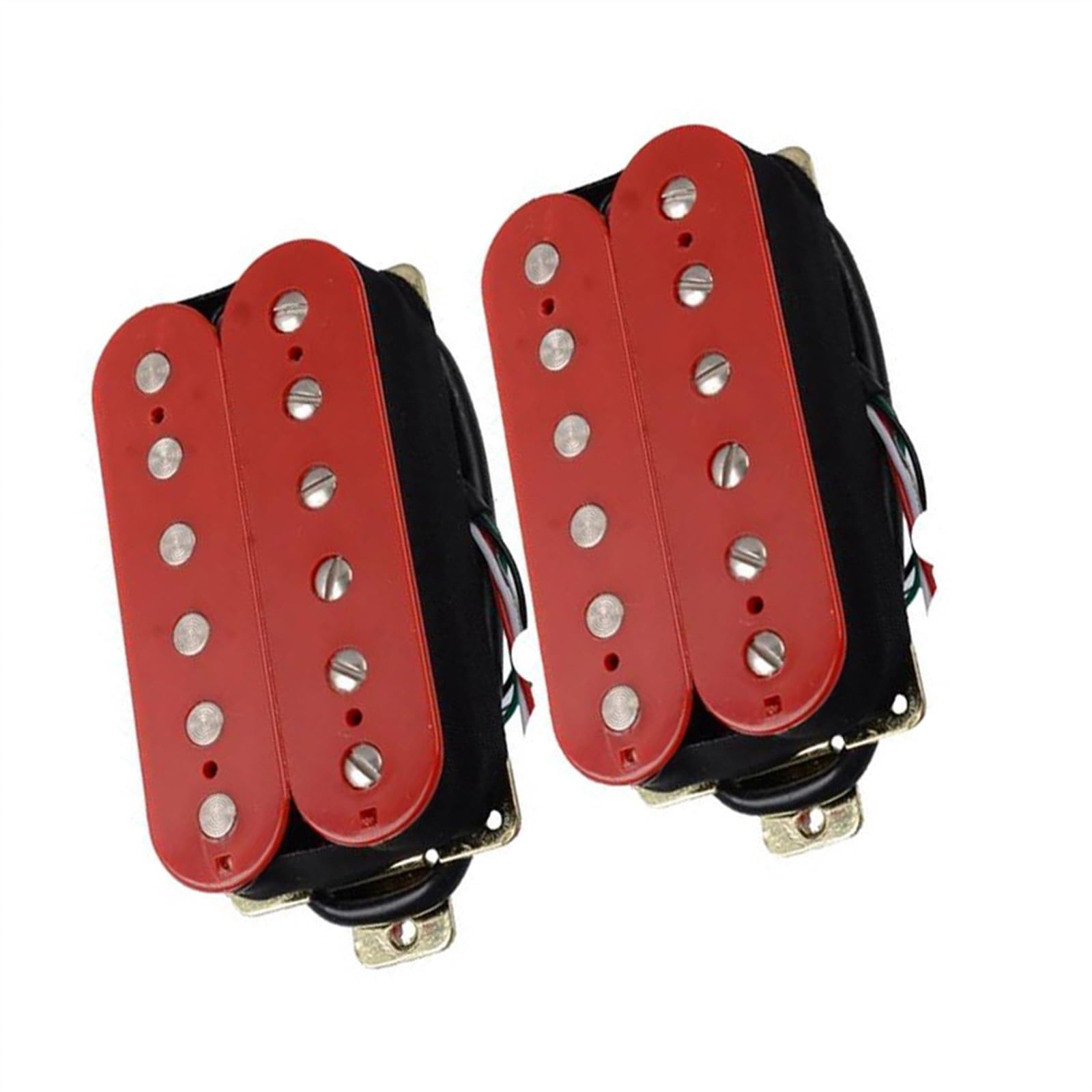 Roter Humbucker-Tonabnehmer für E-Gitarre, exquisite Gitarren-Ersatzteile Single-Coil-Tonabnehmer