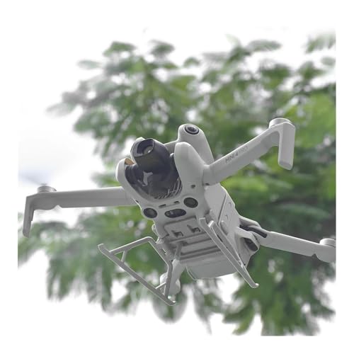 KUANDEDIAN for DJI Mini 4 Pro Drohnenzubehör for DJI Mini 4 Pro Fahrwerk Erweiterte erhöhte Halterung Propellerhalter Schutz Objektivdeckel Combo Set(Landing Gear)