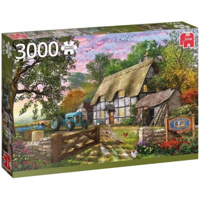 Jumbo 18870 Dominic Davison Das Bauernhaus 3000 Teile Puzzle