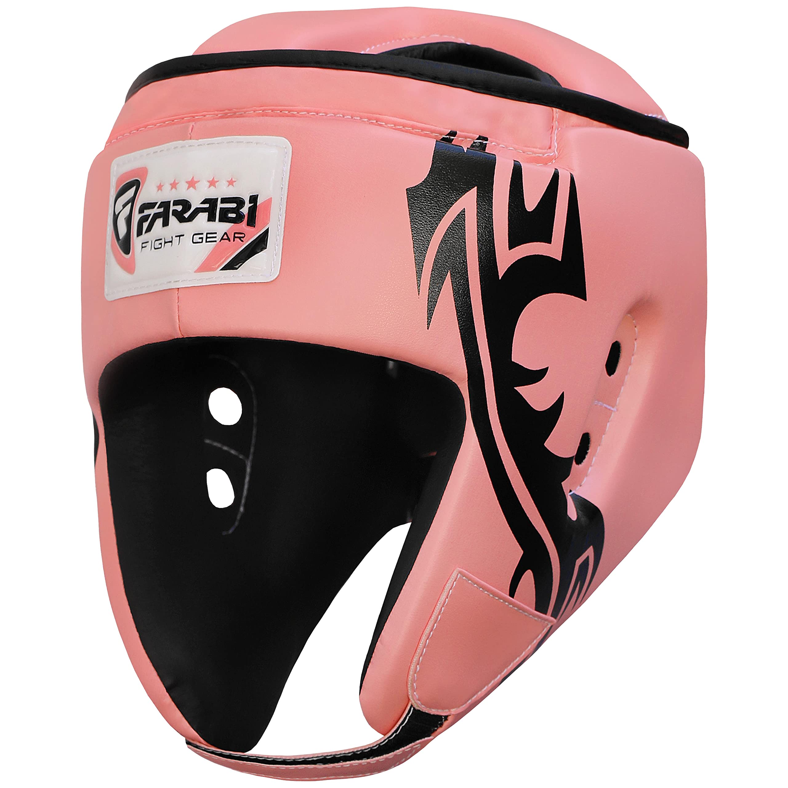 Farabi Female Boxing MMA Muay Thai Kickboxing jiu jitsu karate taekwondo bjj martial arts training punching face protector head guard. (SMALL)