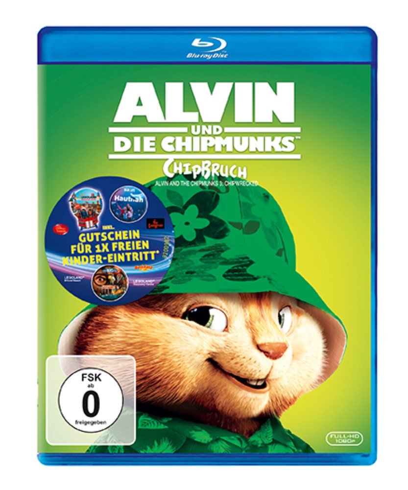 Alvin und die Chipmunks 3: Chipbruch (Blu-ray)