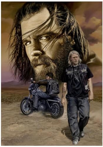 Hfmquisutron Charlie.Hunnam Classic Crime Films Wall Art Poster Holz 1000 Stück Puzzle Adult Toys Dekompressionsspiel Fz86Lw