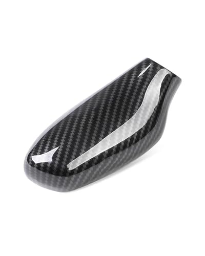 Schaltknauf Für 5 6 7er G11 G12 G30 GT Auto-Innenleisten Zubehör Carbon Look Auto Schaltknauf Abdeckung Zieraufkleber Shift knob