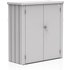 Terrassenschrank 'Romeo' silber-metallic Gr.M