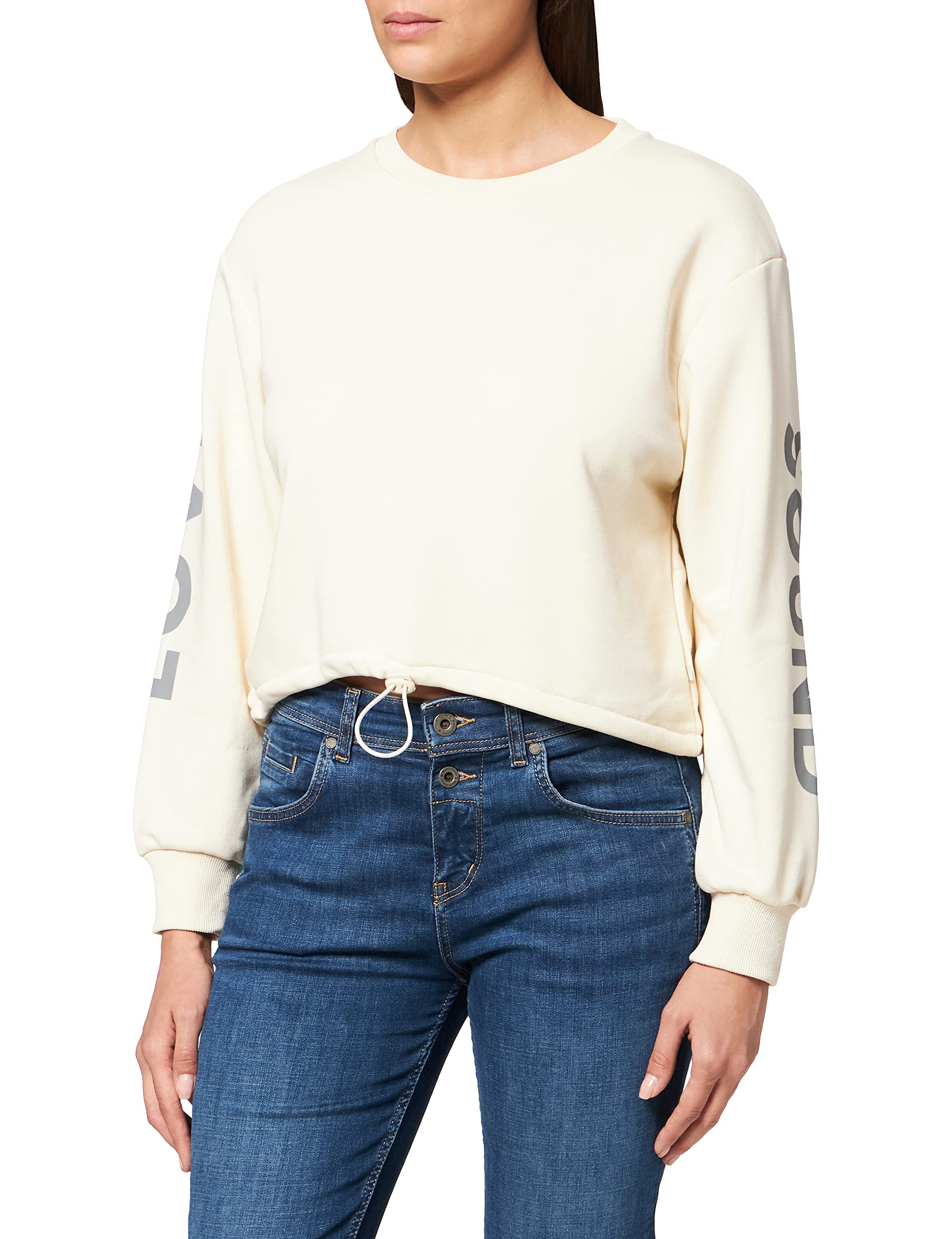 LTB Jeans Damen Walovi Pullover, Birch 12423, M