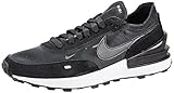 Nike Herren Waffle One Sneaker, Black/Black-White-ORANGE, 41 EU