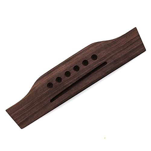 Palisander Akustikgitarre Brücke Ersatzteile Hohe Qualität Palisander Holz Gitarre Zubehör 165 * 37,5 * 9,7 Mm Gitarrebrücke