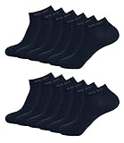 Hugo Boss Herren Sneaker Socken Füßlinge Business Socks 50388443 12 Paar, Farbe:Blau, Größe:39-42, Artikel:-401 dark navy