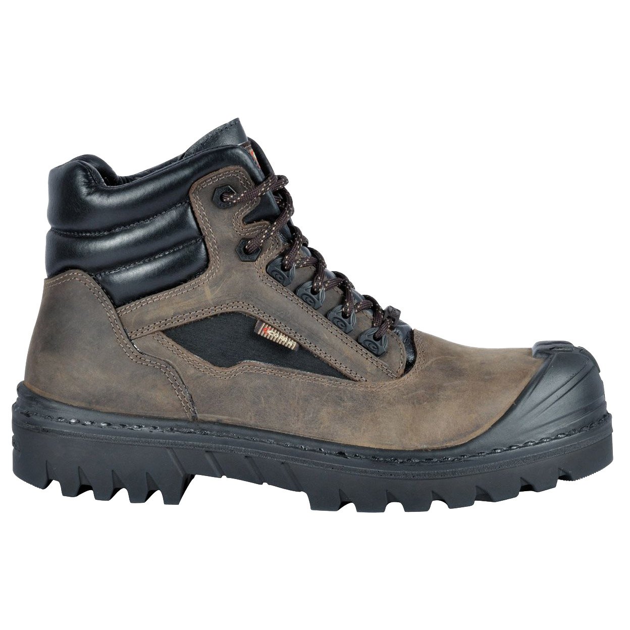 Cofra 26580-000.W46 BARINAS UK S3 HRO SRC Sicherheitsstiefel, Braun/Schwarz, Größe 46