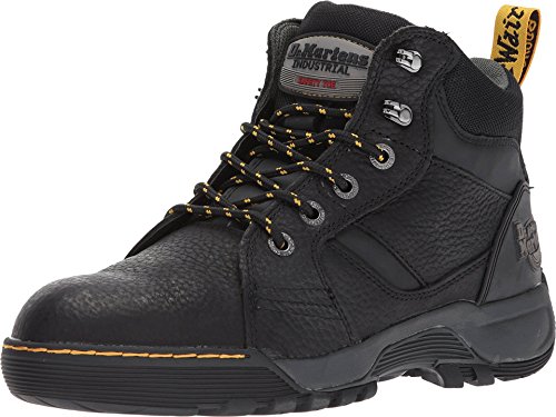 Dr. Martens Unisex-Erwachsene Grapple St Sicherheitsschuhe, Schwarz (Black 001)