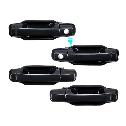 Beifahrerseite Außentürgriff Für Kia Für Sorento 2003-2006 2007 2008 2009 Vorne Hinten Links Rechts Außentürgriff ABS LHD Schwarz 826503E021 826603E021 836503E021 836603E021 Auto Deurgrepen Trim(1 Set