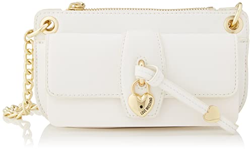 Love Moschino Damen Jc4327pp0fkb0120 Umhängetasche, Weiß, Einheitsgröße