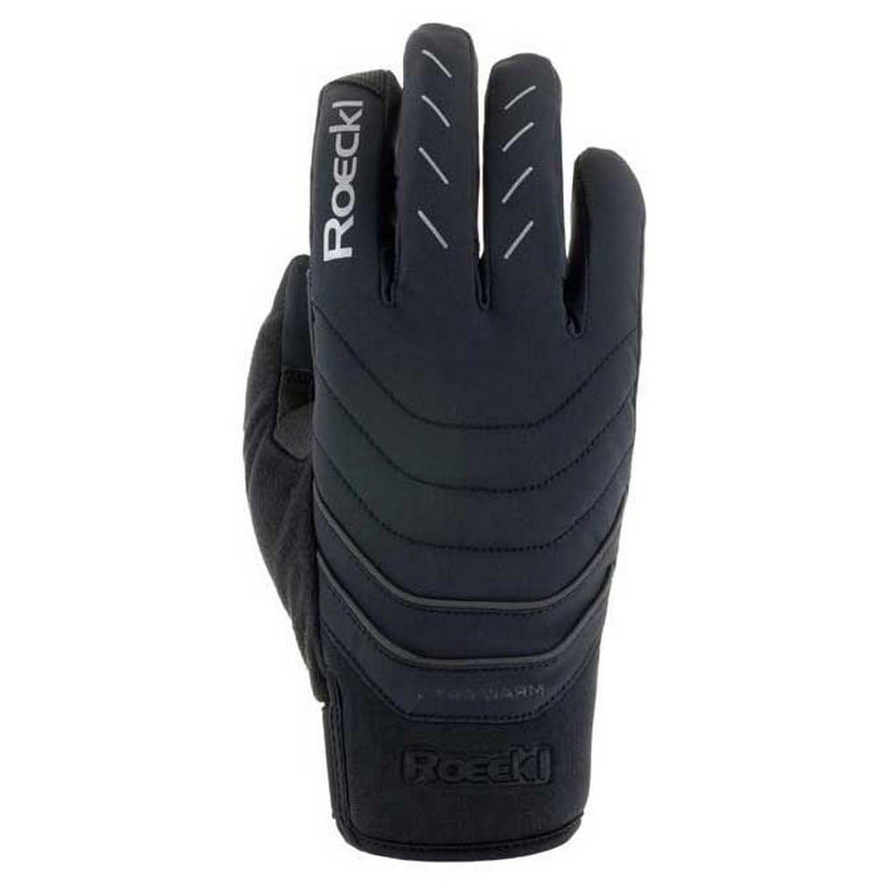 Roeckl Vandans Winter Fahrrad Handschuhe lang schwarz 2023: Größe: 6