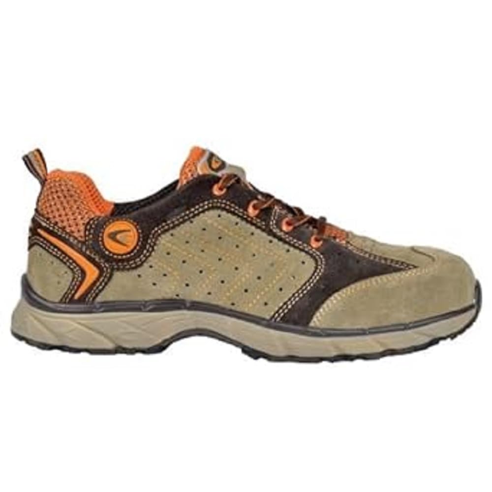 Cofra Sicherheitsschuhe New Twister Beige S1P Work Flying Arbeitsschuhe Große43, JV005-000