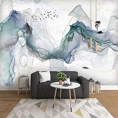 Dreidimensionale Tuschelandschaft 3D Tapeten Wanddekoration Fototapete Sofas Wohnzimmer Wandbild Schlafzimmer-350cm×256cm