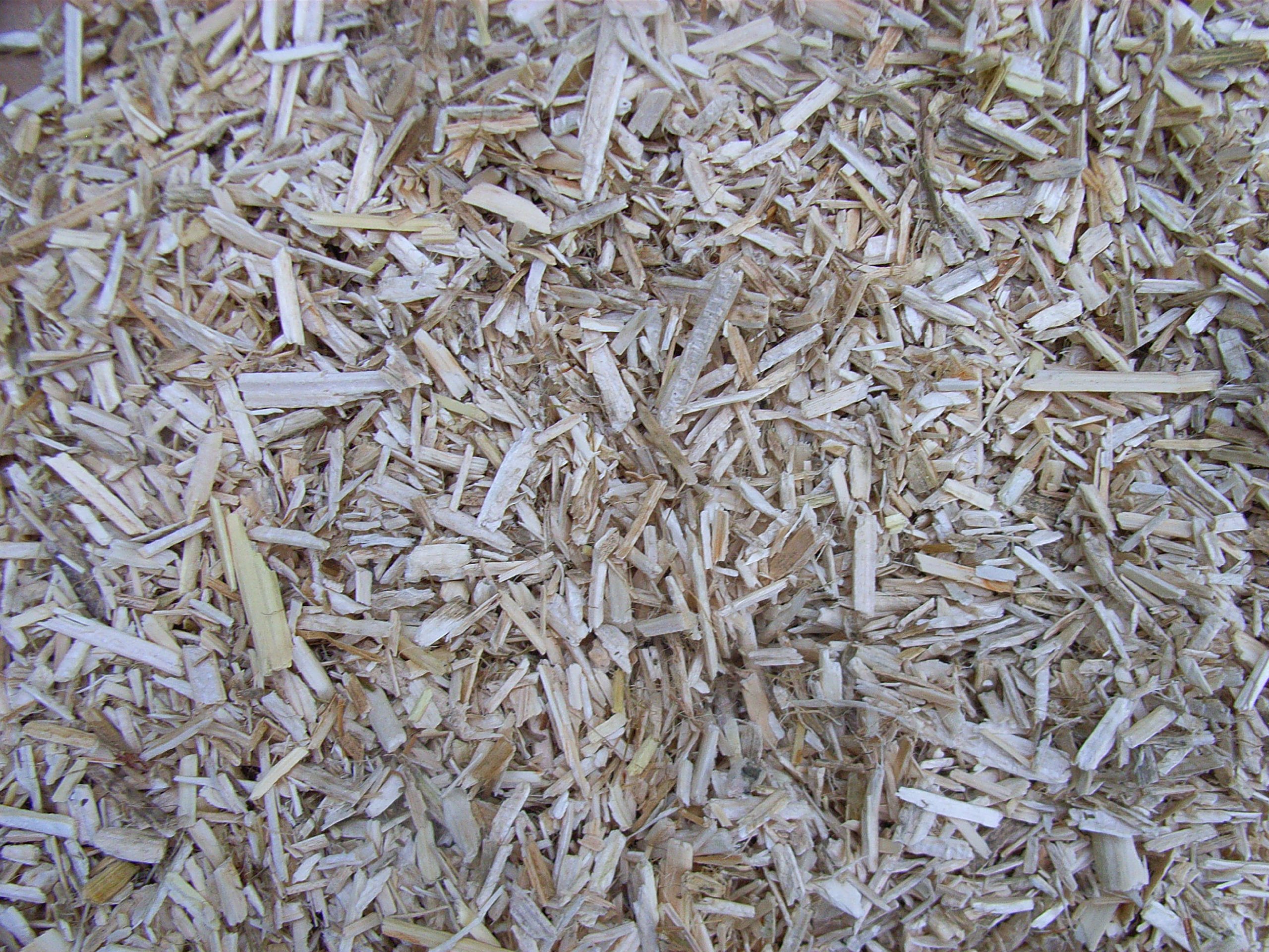 pemmiproducts Mulch Schäben aus 100% Hanf, 180 Liter (EUR 0,16/Liter), Hanfeinstreu, Einstreu als Unkrautschutz, Winterschutz, Pflanzenschutz, Schneckenschutz, 100% biologisch abbaubar