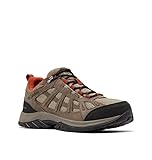 Columbia Redmond III WP wasserdichte Wanderschuhe für Herren, Braun (Pebble x Dark Sienna), 47 EU