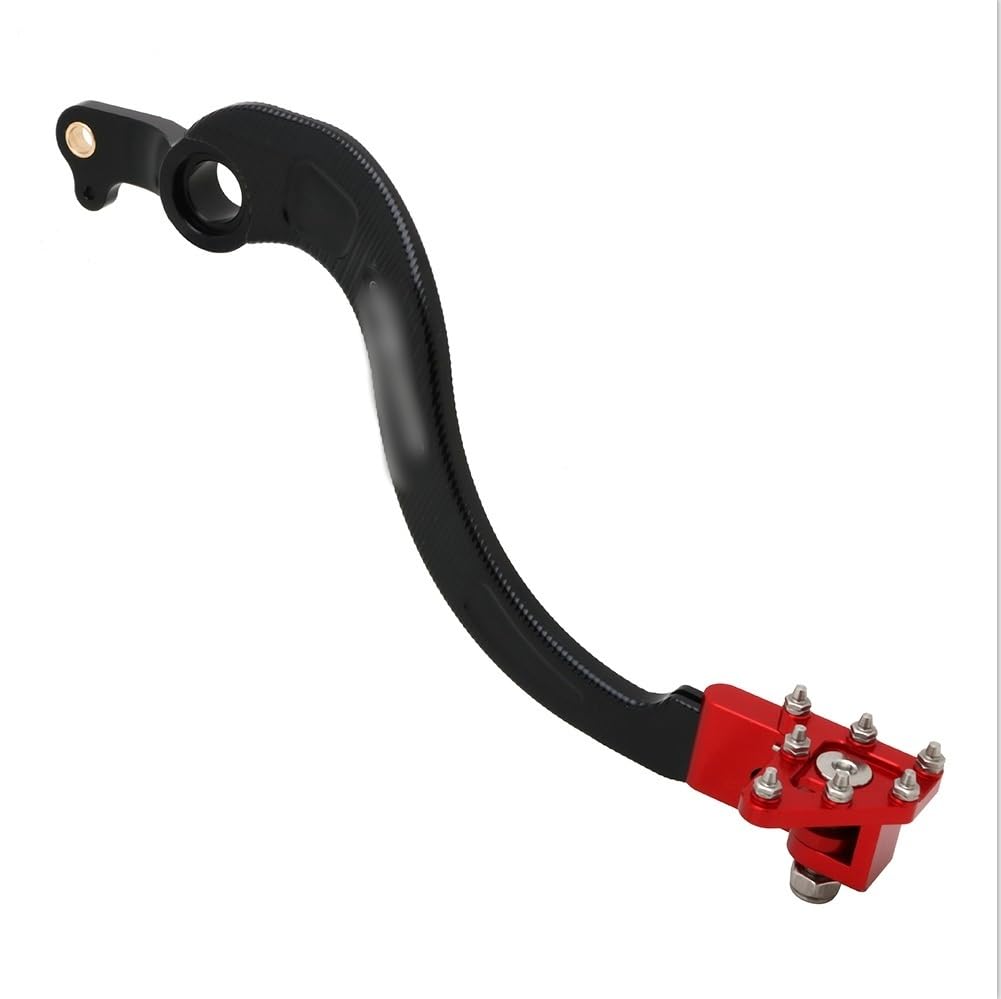 Skdvy Dirt Bike Klappbarer Schalthebel, Motorrad CNC Hebelgetriebeschaltverschiebungsschalter-Fußbremspedal(Foot Brake Pedal)