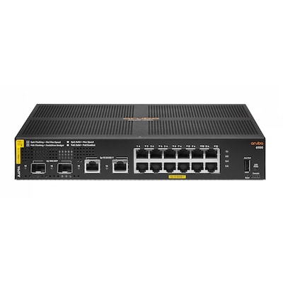 HPE Aruba CX 6000 12G Klasse4 PoE 2G/2SFP 139W managed Switch