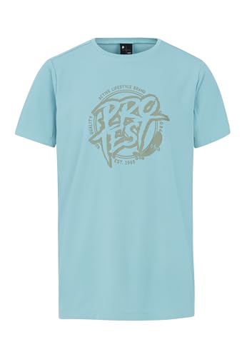 Protest Boys Surfshirt Kurzarm PRTISLAND JR Tourmaline Blue 164