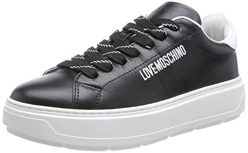 Love Moschino Damen Ja15374g1gia100a37 W.Sneakers, Schwarz, 37 EU