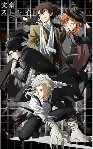 HfmQuisutron Japanisches Anime Poster Holzpuzzle 1000 Teile Erwachsene Dekompressionsspielzeug Cq12Zt