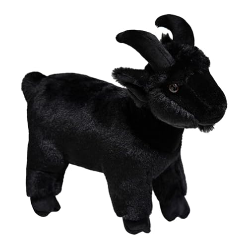 Kiudduy Ranch Animal Series Weiche Süße Simulation Ziege Lebensechte Plüschtierpuppe Kindergeschenk 40cm B