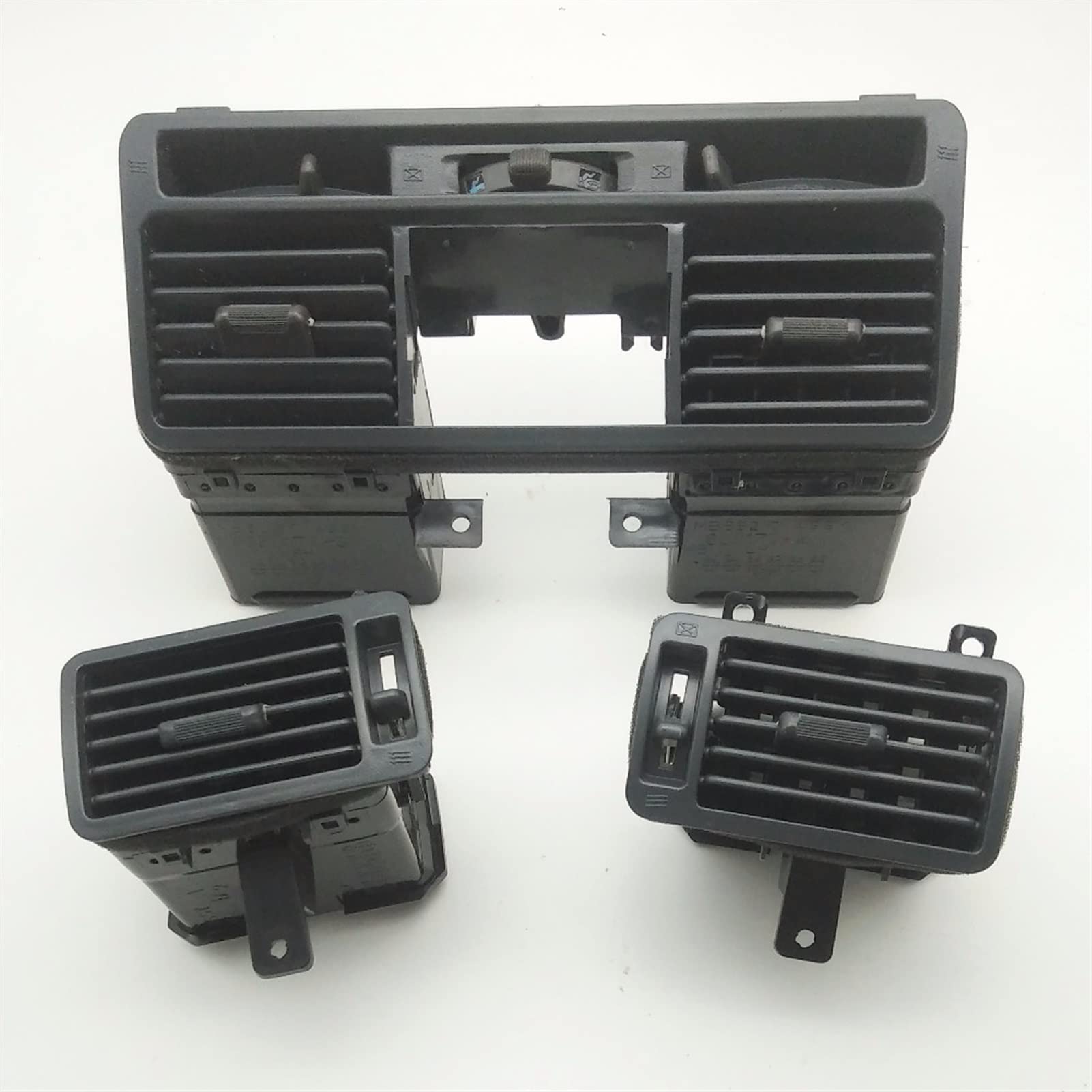 VAKIRA Klimaanlagenauslass for Pajero, Lufteinlass for MONTERO, Lüftungs-Entfrostungsloch 1989–1999 V43 V24 V31 V44 V32 V33 Instrumenten-Wechselstromabdeckung Lüftungsschlitze für Autoklimaanlagen(A s