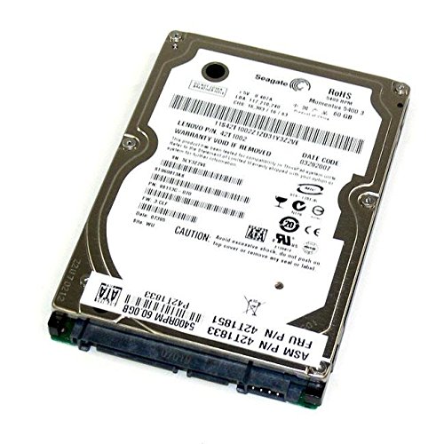 Seagate Momentus 5400.3 SATA, 60 GB, 60 GB, 60 GB, 5400 U/min, SATA, 8 MB, Festplatte)