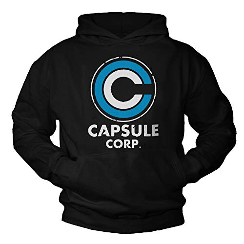 MAKAYA Kapuzenpullover Herren/Jungen - Capsule Dragon Corp - Hoodie Sweatshirt Pullover Nerd Geschenke Jungs/Mädchen M