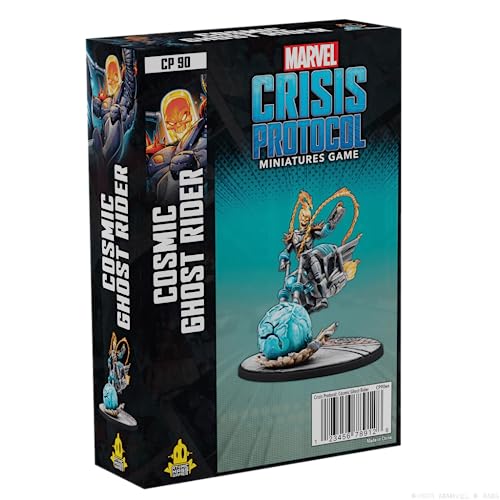 Atomic Mass Games Marvel Crisis Protocol: Cosmic Ghost Rider, Miniaturen-Kartenspiel, ab 14 Jahren, für 2 Spieler, 90 Minuten Spieldauer