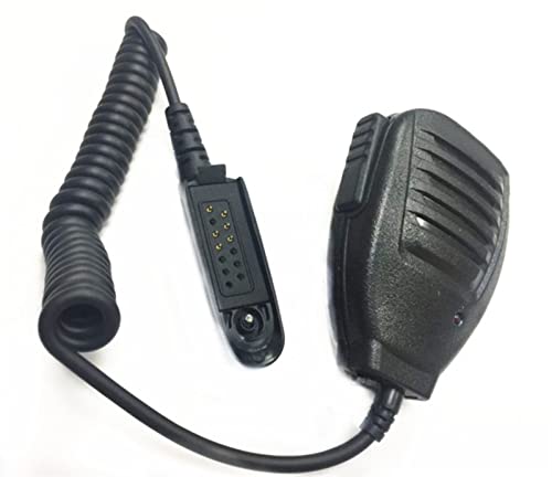 ARSMI Mikrofon-Handheld-Kit for Baofeng kompatibel A58 BF-A58 BF-9700 Walkie-Talkie-Mikrofon (Color : Black)