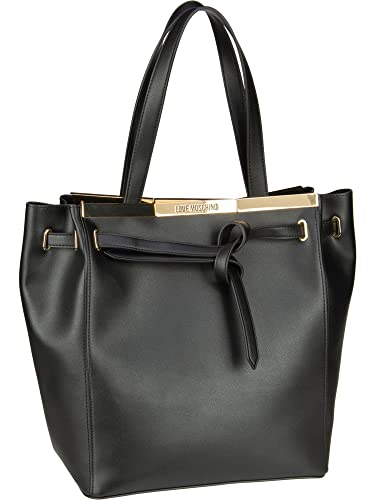 Love Moschino Damen Jc4323pp0gkf000 Schultertasche, Schwarz