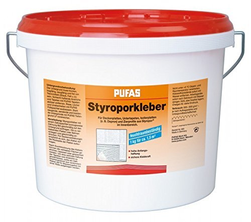 8 Kg PUFAS Styroporkleber ( Grundpreis 2,36 Euro / Kg )