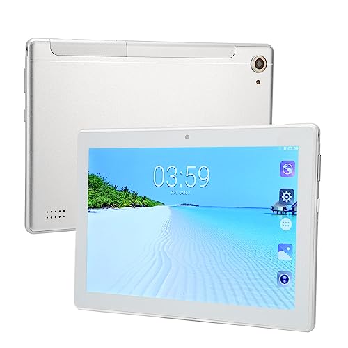 Garsent 8-Zoll-FHD-Tablet, 6 GB RAM, 128 GB ROM, Kleines Tablet, Octa-Core-Prozessor, 5 MP + 8 MP Kamera, 6000 MAh Schnellladung, Dual-Karte, Dual-Standby, 5G WLAN, GPS (Splitter)