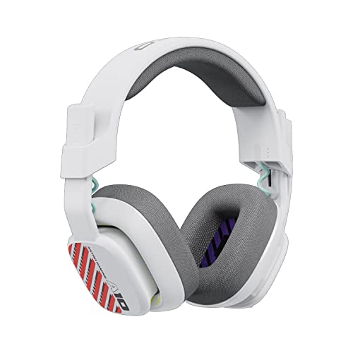 ASTRO A10 Gaming-Headset Gen 2 Kabelgebundenes Headset - Over-Ear Gaming-Kopfhörer mit Flip-to-mute-Mikrofon, 32 mm Treiber, Kompatibel mit PlayStation, PC - Weiß