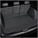 Auto Leder Kofferraummatte für V-W ID.4 CROZZ 2021 2022 2023, All-Inclusive-Stil Kofferraummatte wasserdichte Anti-Scratch Cargo Liner Tray Zubehö,A/All-Black