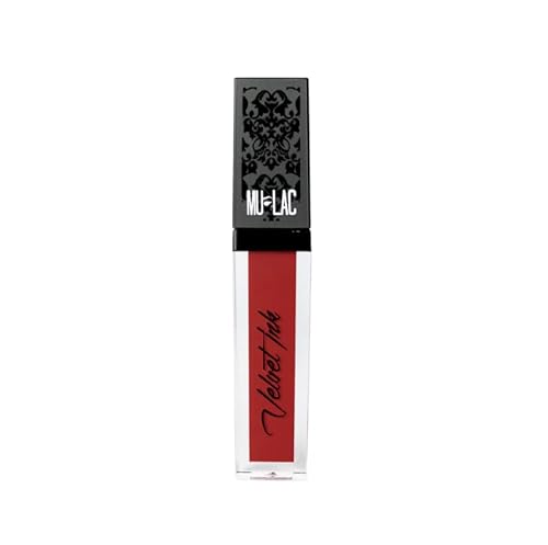 Mulac Cosmetics Velvet Ink Liquid Lipstick NO PAIN NO GAIN Lippenstift Flüssigkeit Matt Vegan