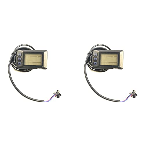 SICOSALT 2X Elektrofahrrad Zubehör OMT-M3 36V48V LCD Anzeige mit Zubehör für E-Bike LCD Bedienfeld Zubehör